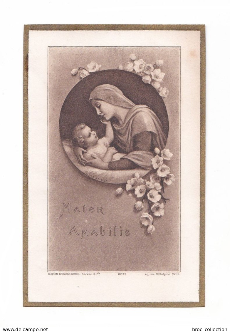 Mater Amabile, Vierge à L'Enfant, éd. Bouasse-Lebel - Lecèene & Cie N° 8029 - Imágenes Religiosas