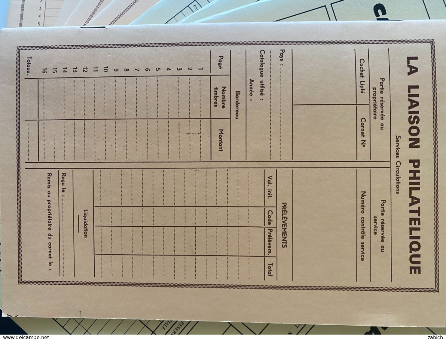 LOT De 12 CARNETS à CHOIX VIDES - Andere & Zonder Classificatie