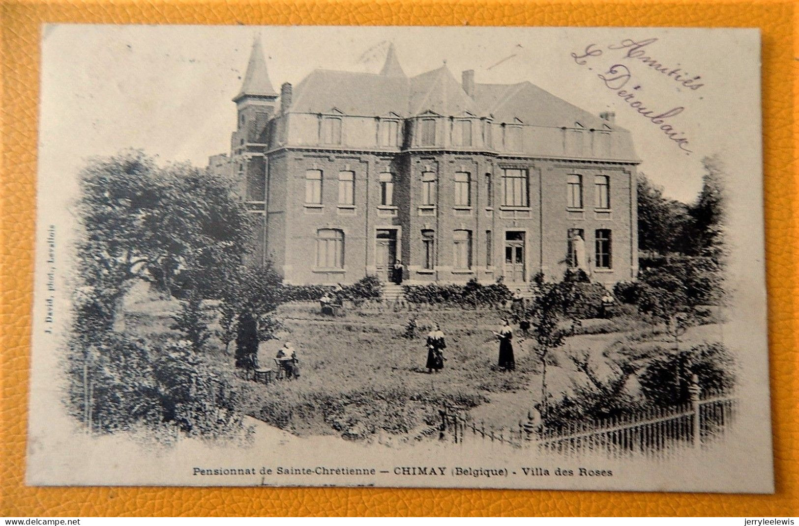 CHIMAY  -   Pensionnat De Sainte Chrétienne -  Villa Des Roses   -  1906 - Chimay