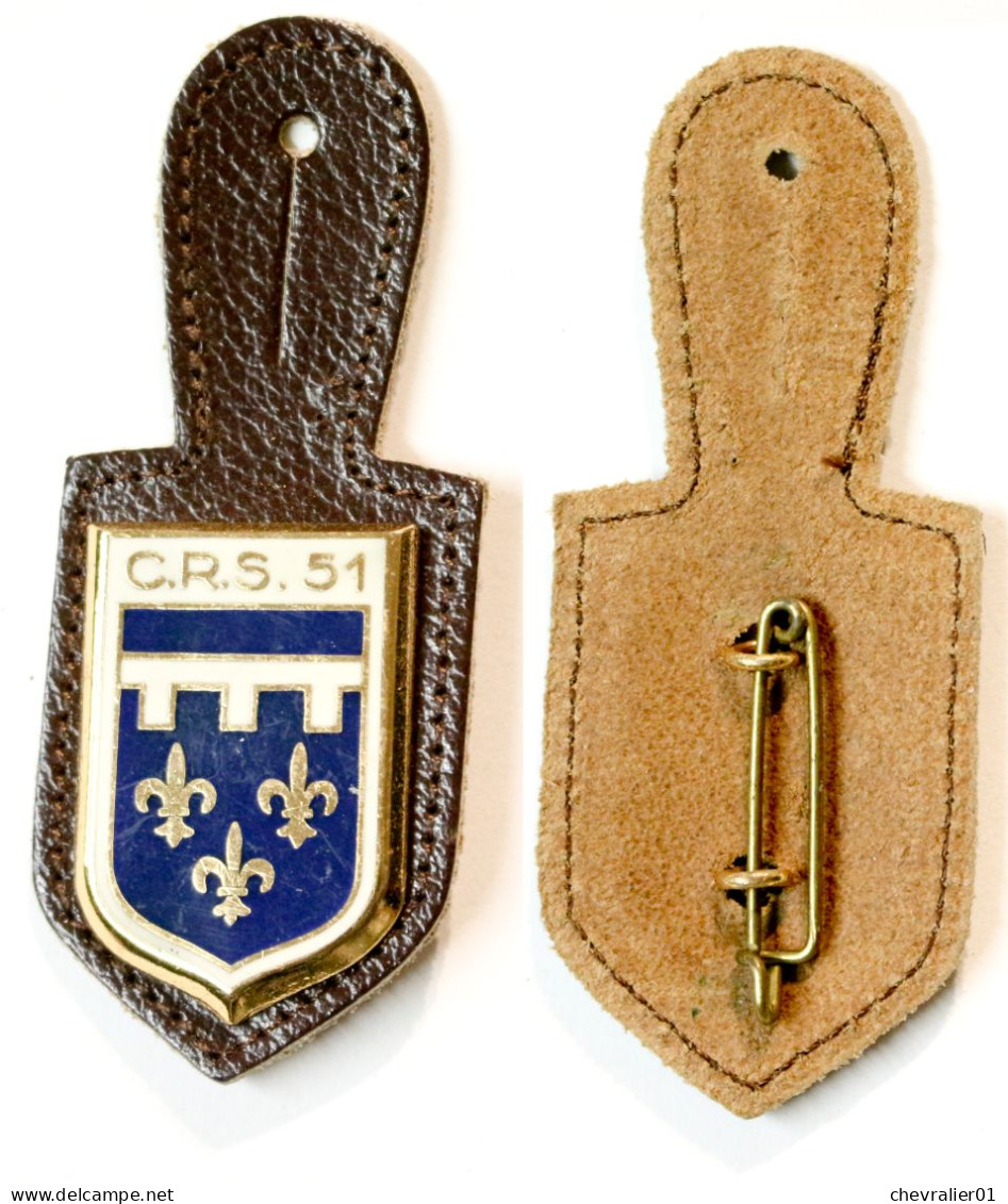 Police-gendarmerie-FR-insigne De Poche_02_C.R.S. 51_20-24 - Polizei