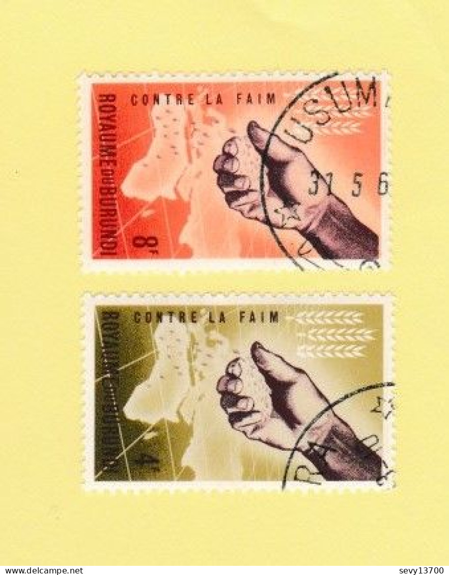 Burundi 49 timbres les droits de l'homme Interpol Nations Unis OMS lutte contre la tuberculose contre la faim education