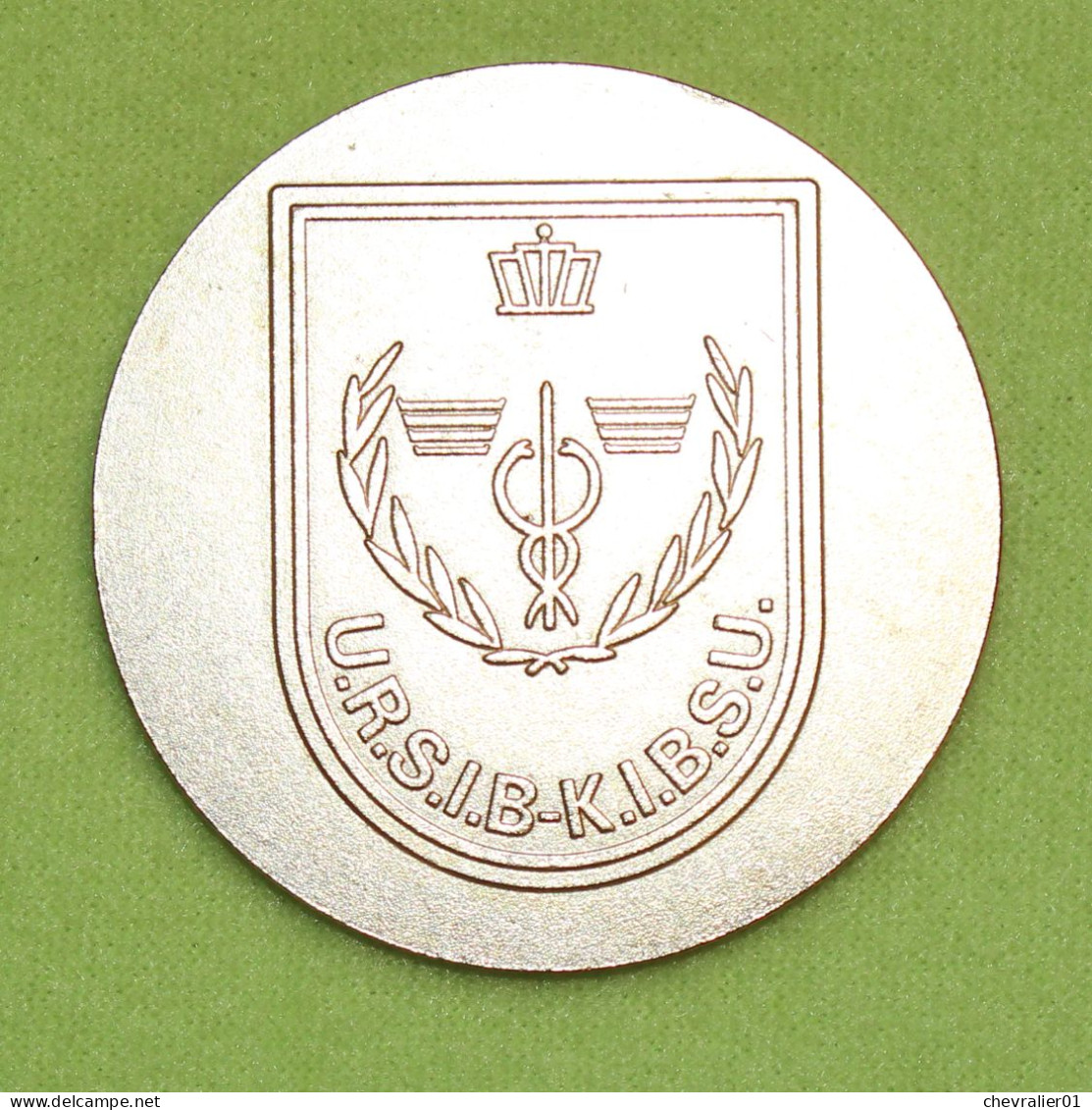 Médaille Sportive U.R.S.I.B-K.I.B.S.U. - Union Royale Sportive Interbanques - 2009 - Andere & Zonder Classificatie