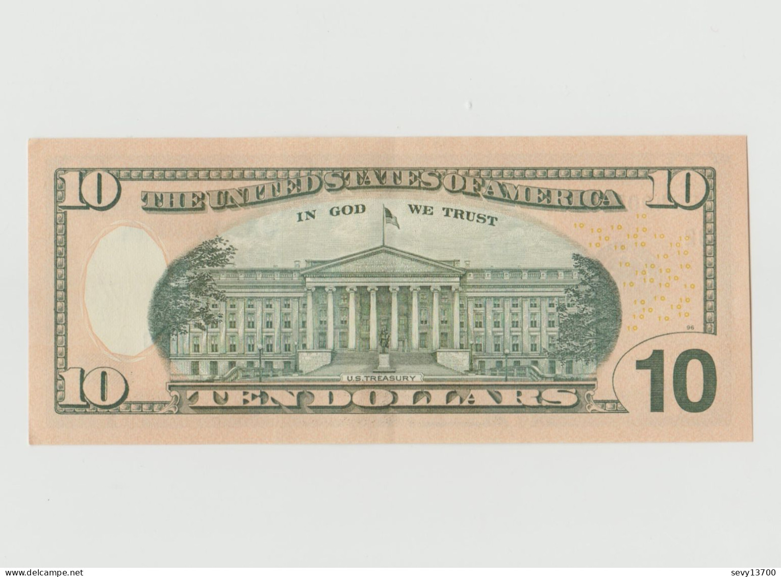 Etats Unis Billet De 10 $ Dollar Neuf Séries 2017 A - B2 New York - Hamilton - Federal Reserve (1928-...)