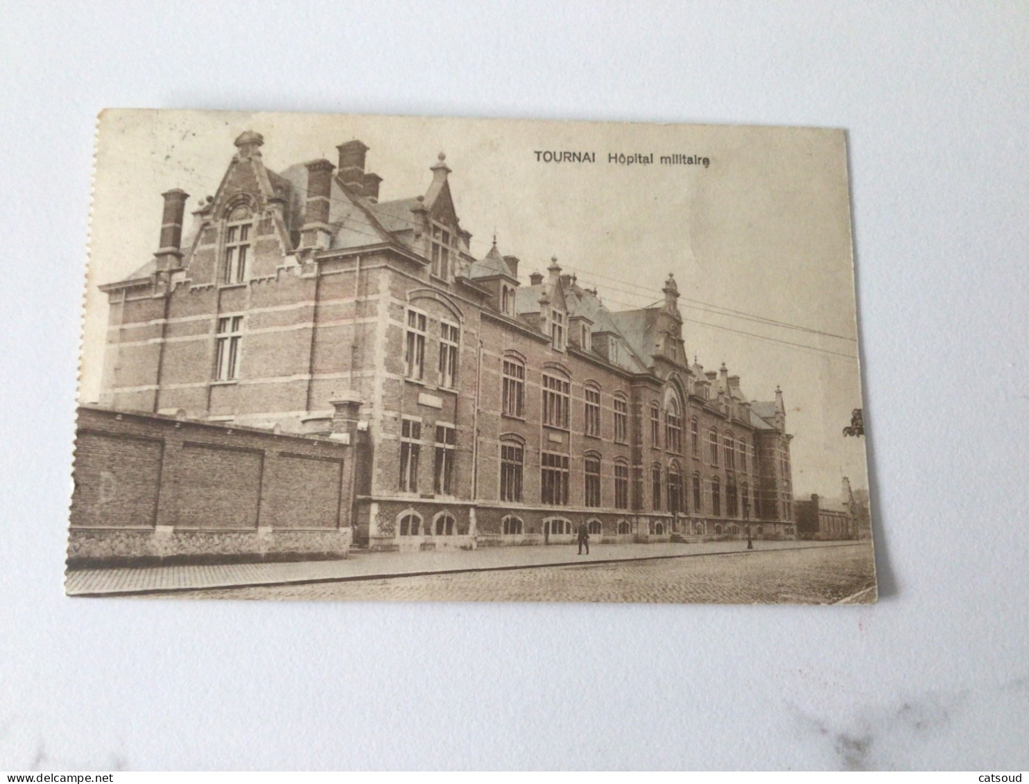 Carte Postale Ancienne (1923) Tournai Hôpital Militaire - Tournai
