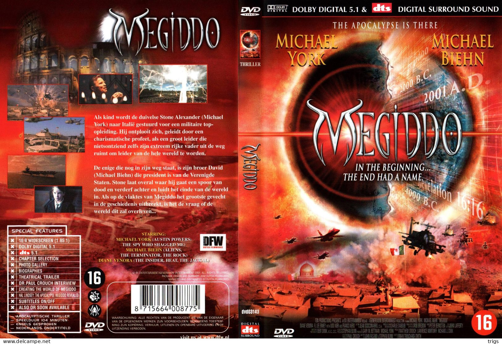 DVD - Megiddo - Politie & Thriller