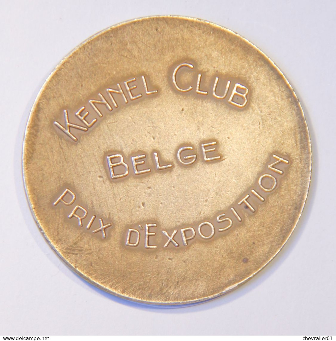 Médaille_bronze_saint-bernard_ Kennel Club Belge - Autres & Non Classés