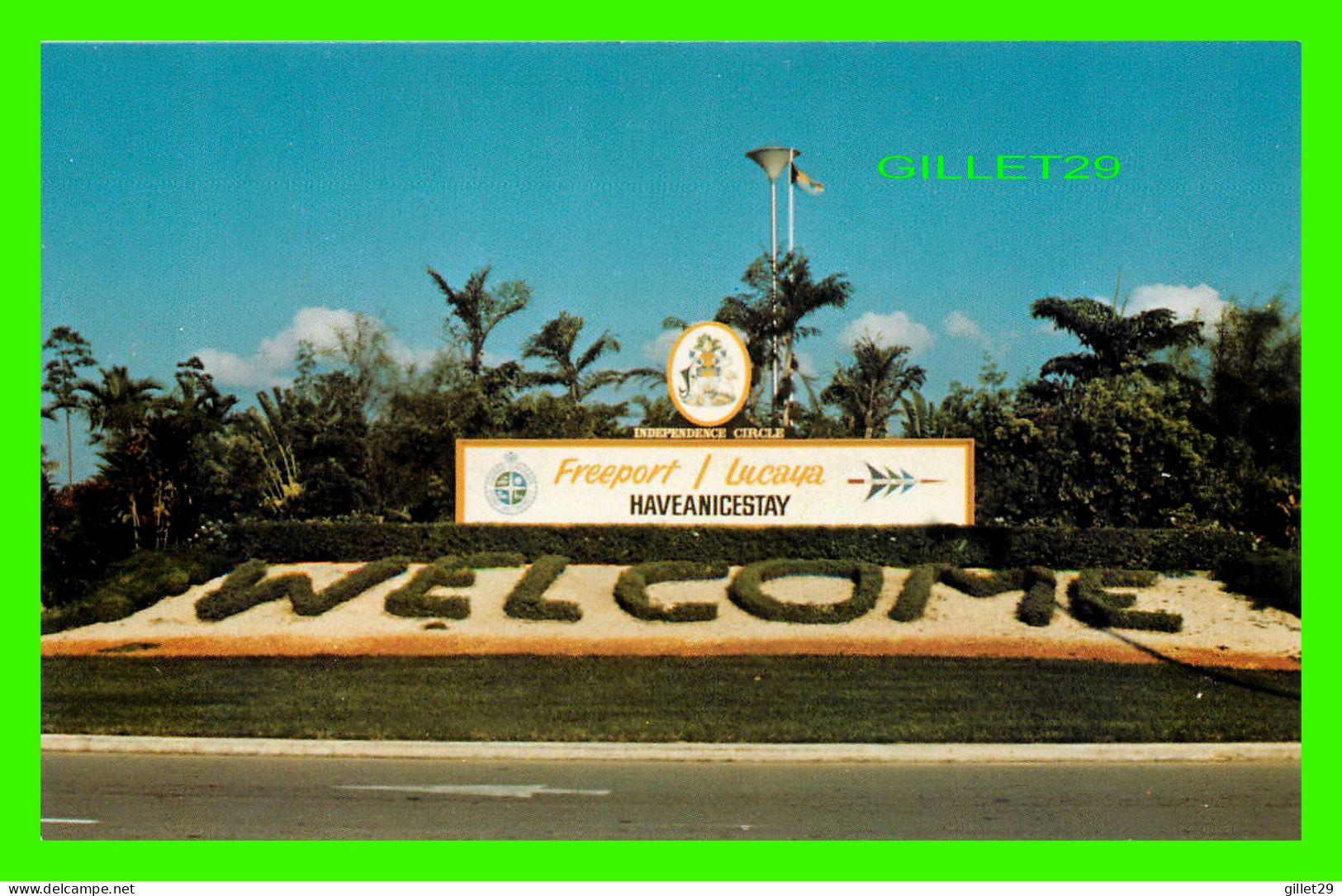 FREEPORT, GRAND BAHAMA - INDEPENDENCE CIRCLE NEAR AIRPORT - ERNIE'S STUDIO & CAMERA CENTER LTD - - Bahamas