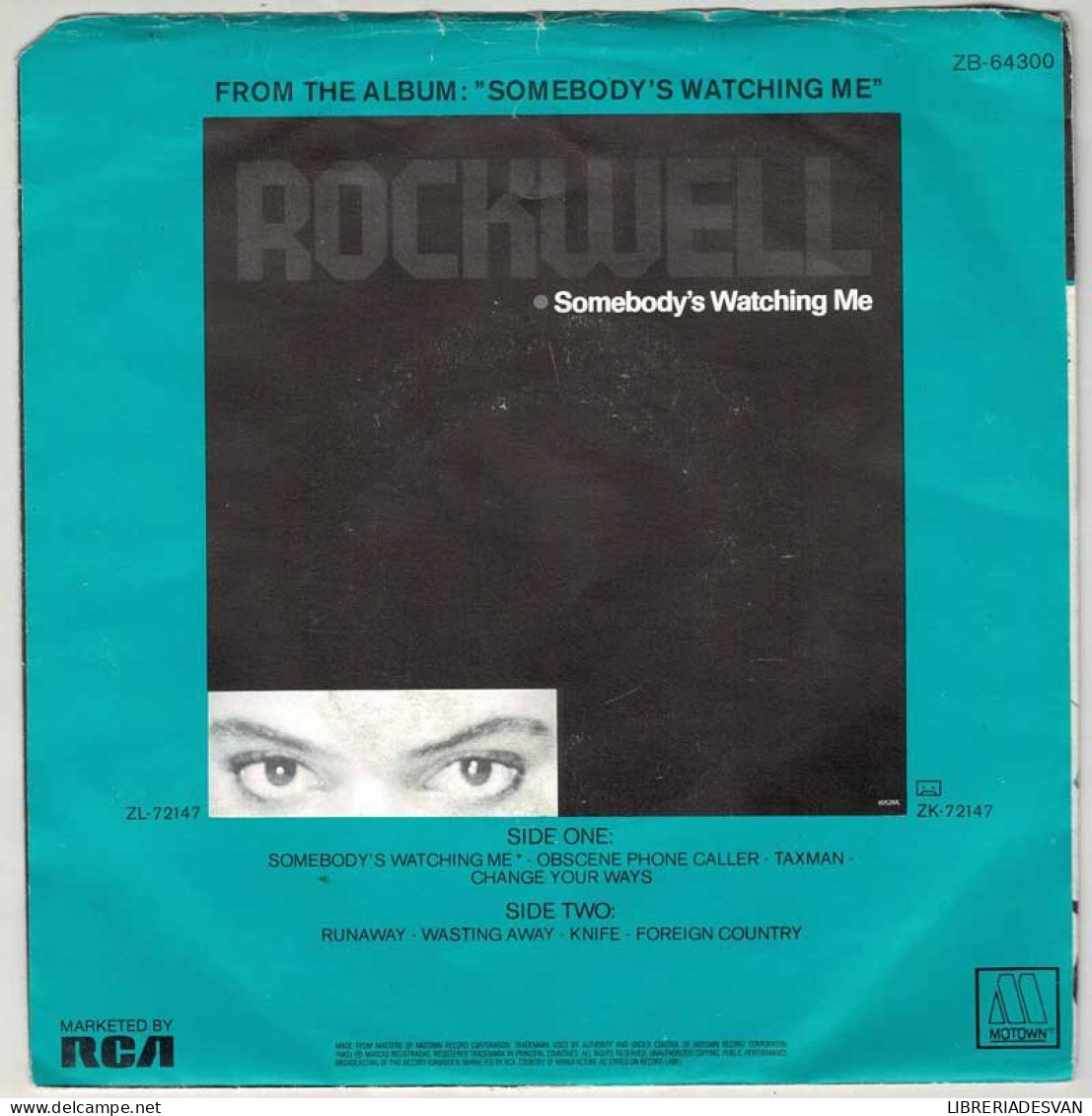 Rockwell - Somebody's Watching Me. Single - Other & Unclassified