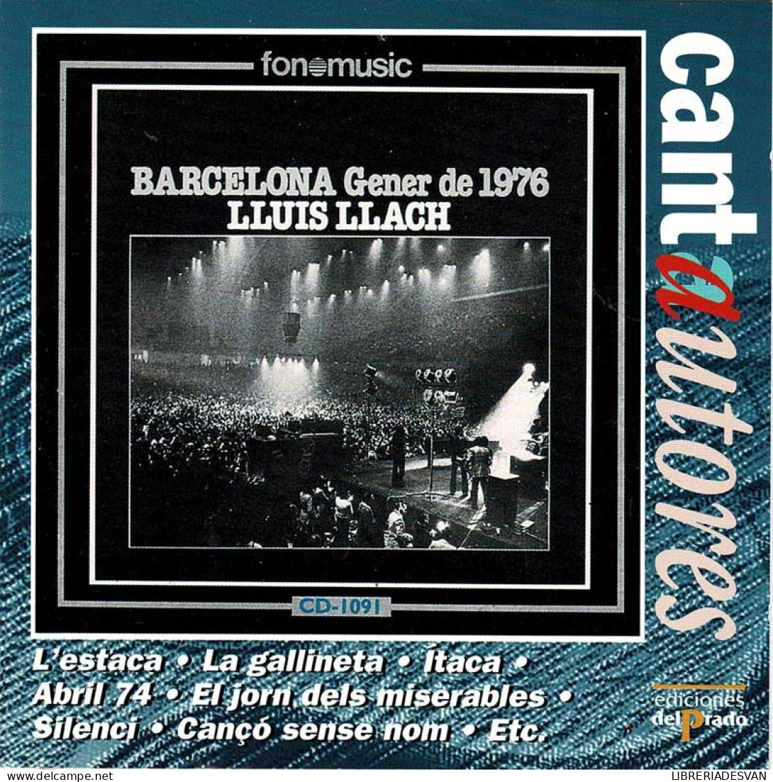 Lluis Llach - Barcelona Gener De 1976. CD - Disco, Pop