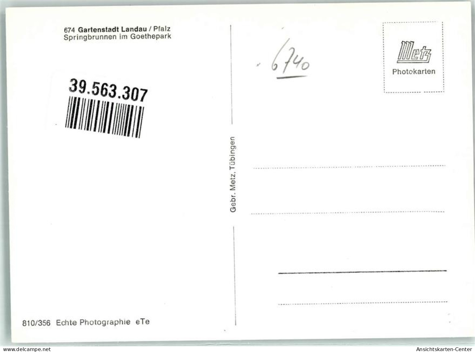 39563307 - Landau In Der Pfalz - Landau