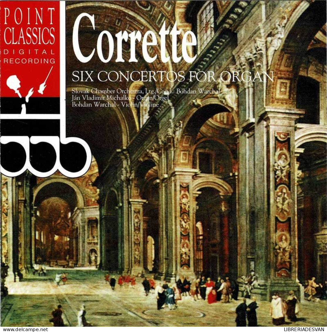 Michel Corrette - Six Concertos For Organ. CD - Classique