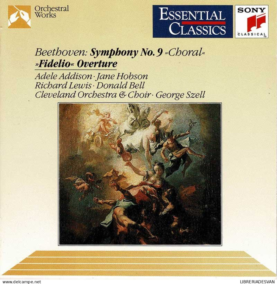 Beethoven - Symphony No. 9 Choral / Fidelio Overture. CD - Classical