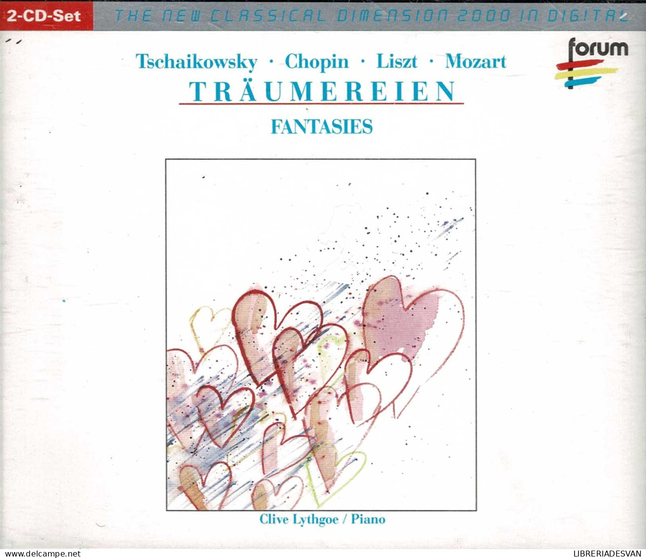 Tschaikowsky, Chopin, Liszt, Mozart, Clive Lythgoe, Marian Pivka - Träumereien. Fantasies. 2 X CD - Klassiekers