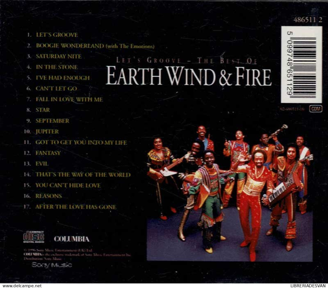 Earth Wind & Fire - Let's Groove - The Best Of Earth Wind & Fire. CD - Dance, Techno & House