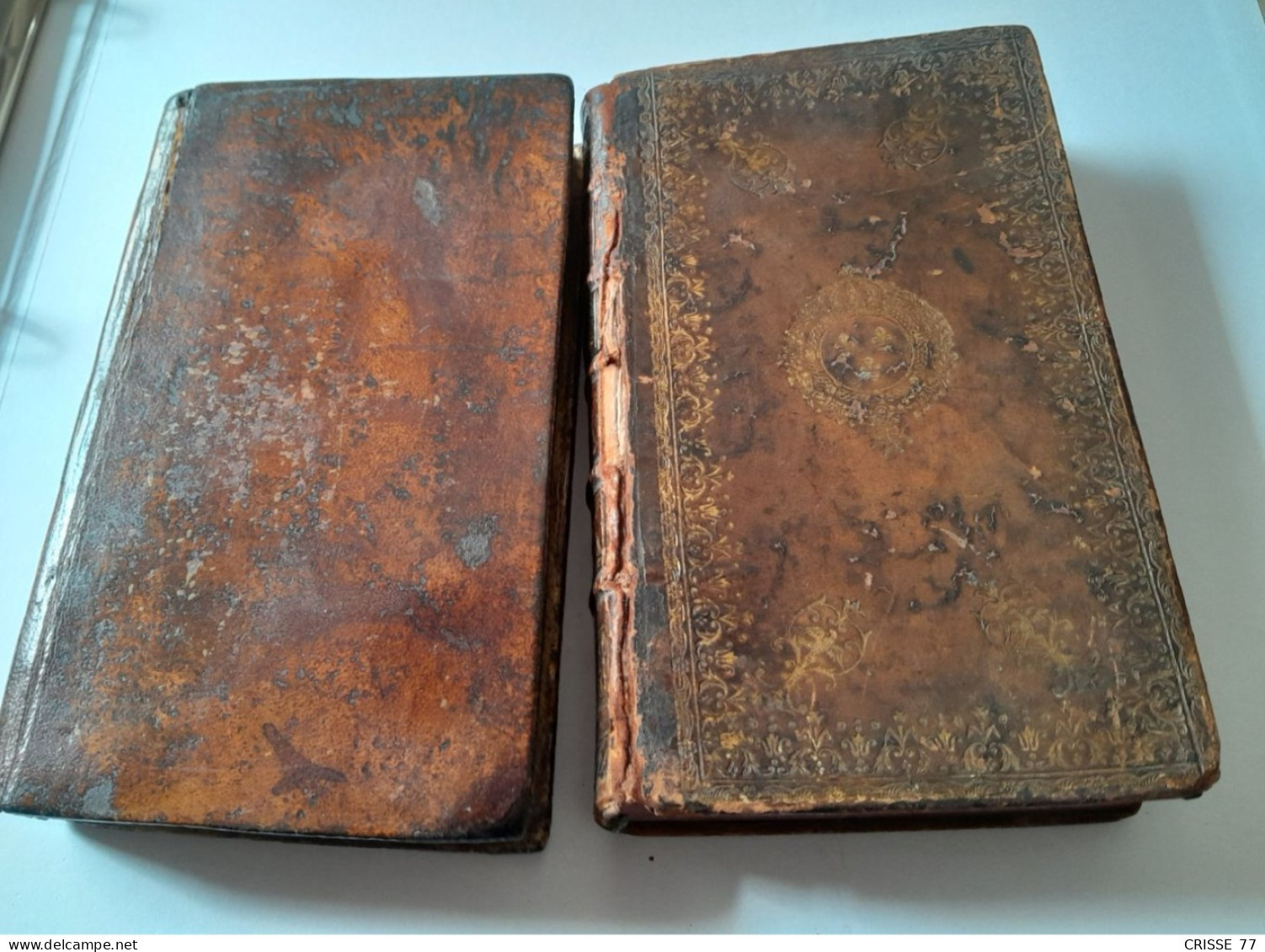Deux Livres Boite A Secret - Before 18th Century