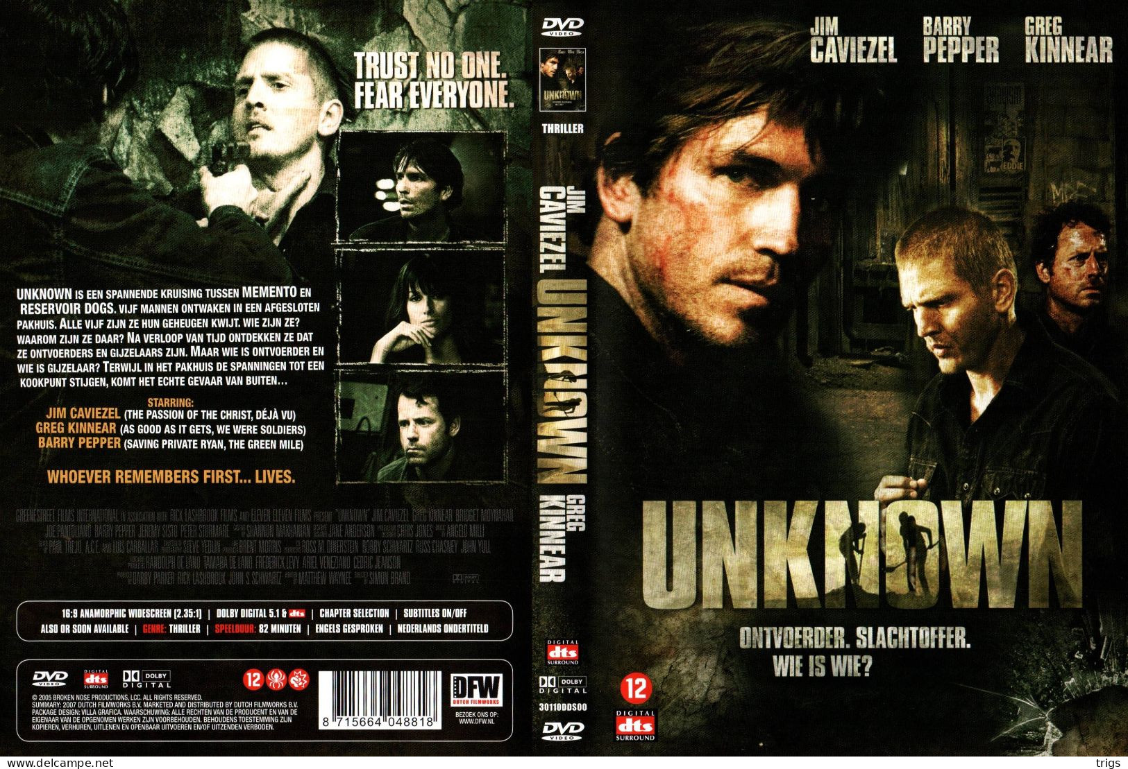 DVD - Unknown - Policiers