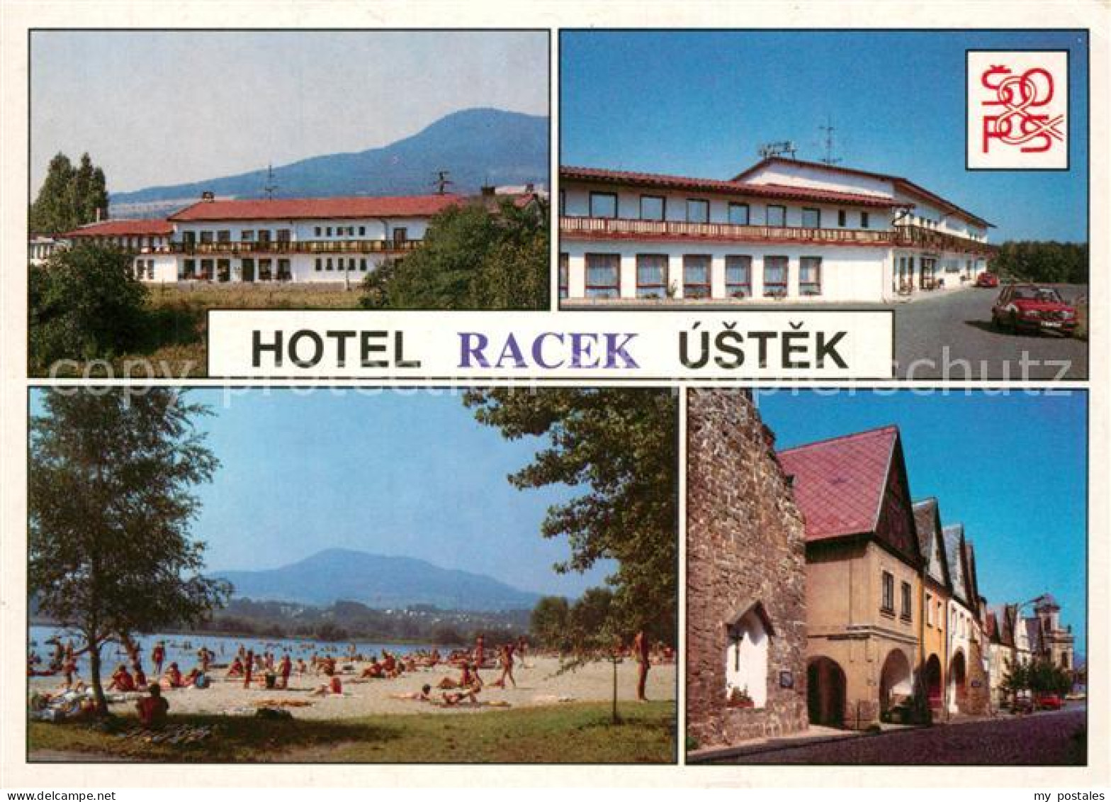 73514600 Ustek Leitmeritz Hotel Racek Badestrand Ustek Leitmeritz - Tchéquie