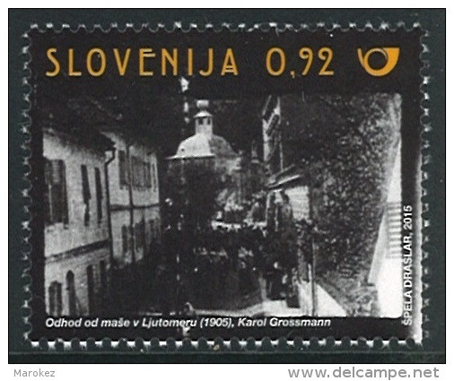 SLOVENIA 2015 Filmography - Slovene Films; Odhod Od Mase V Ljutomeru **MNH Michel # 1176 - Slowenien