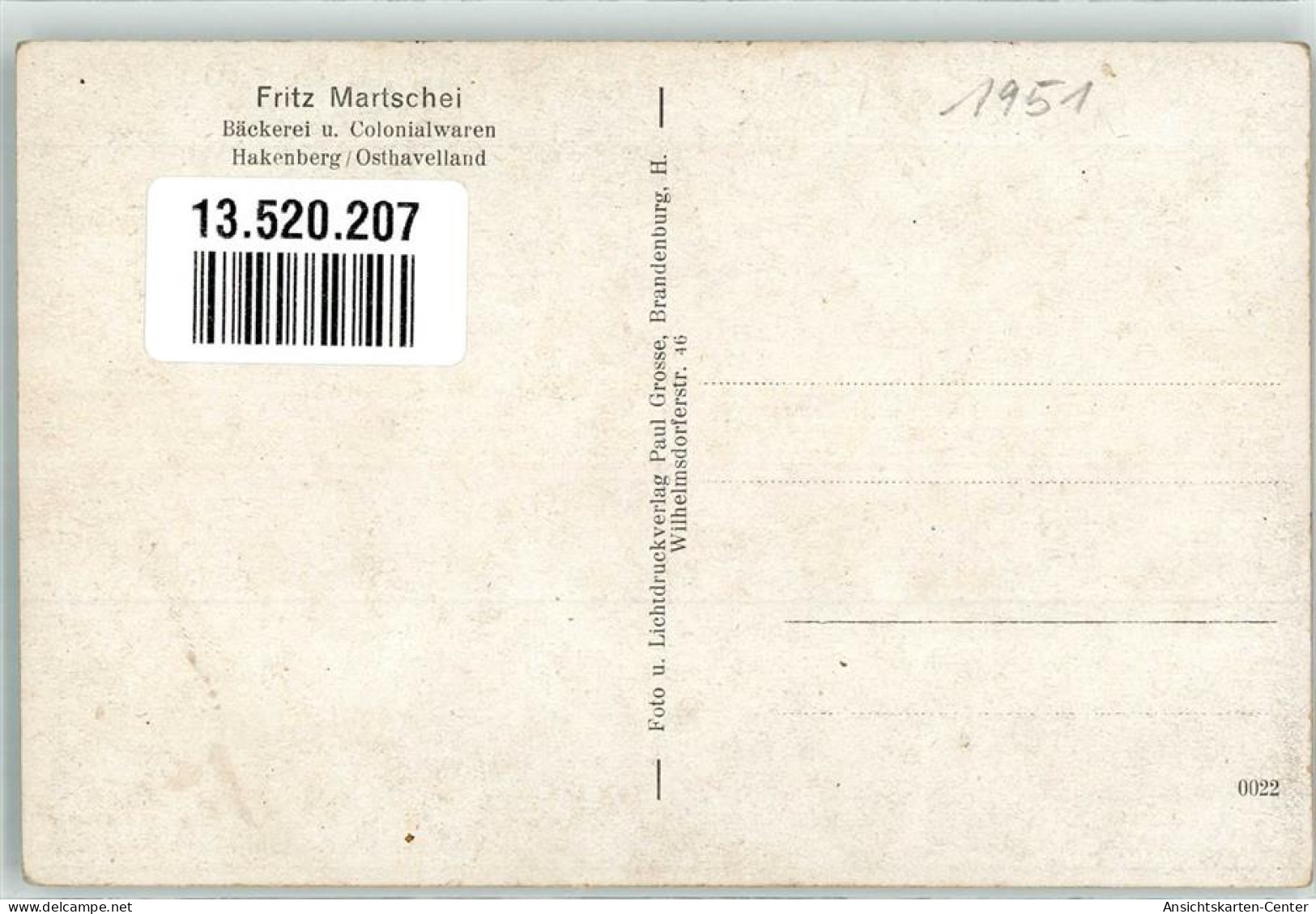 13520207 - Hakenberg B Fehrbellin - Fehrbellin