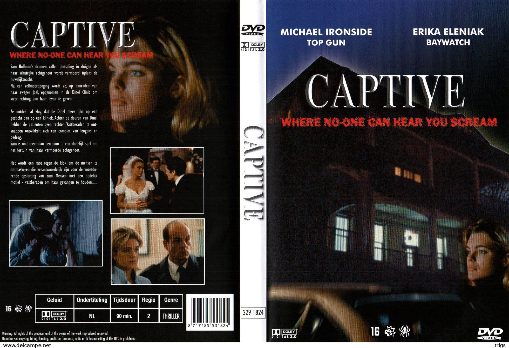 DVD - Captive - Policíacos