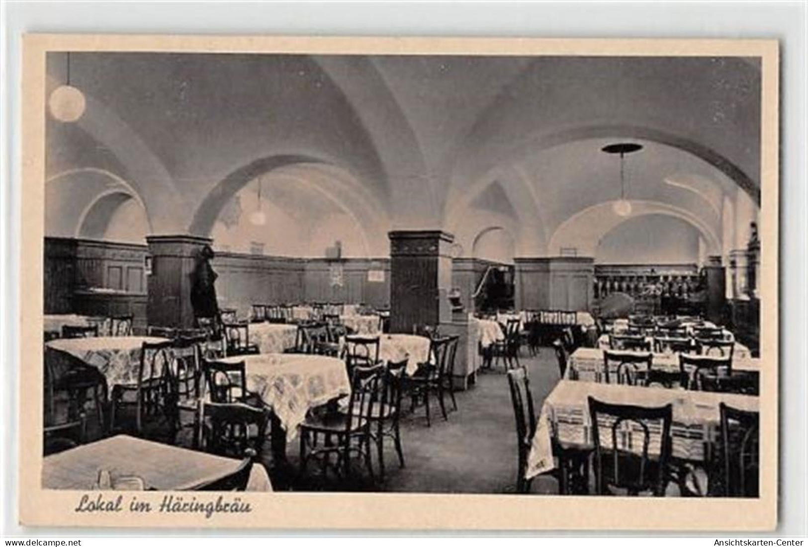 39119207 - Augsburg. Innenansicht Von Der Gaststaette Haeringbraeu Gelaufen. Gute Erhaltung. - Augsburg