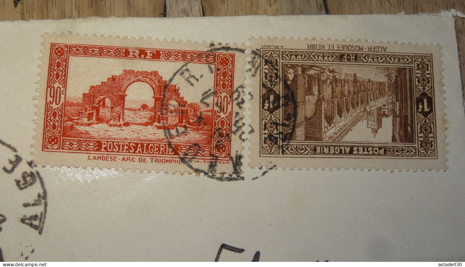 Enveloppe ALGERIE, Alger 1939, Avion ............ Boite1 .............. 240424-309 - Lettres & Documents