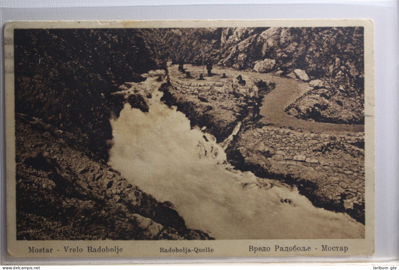 AK Mostar Radobolja-Quelle Gebraucht #PH995 - Bosnia Y Herzegovina