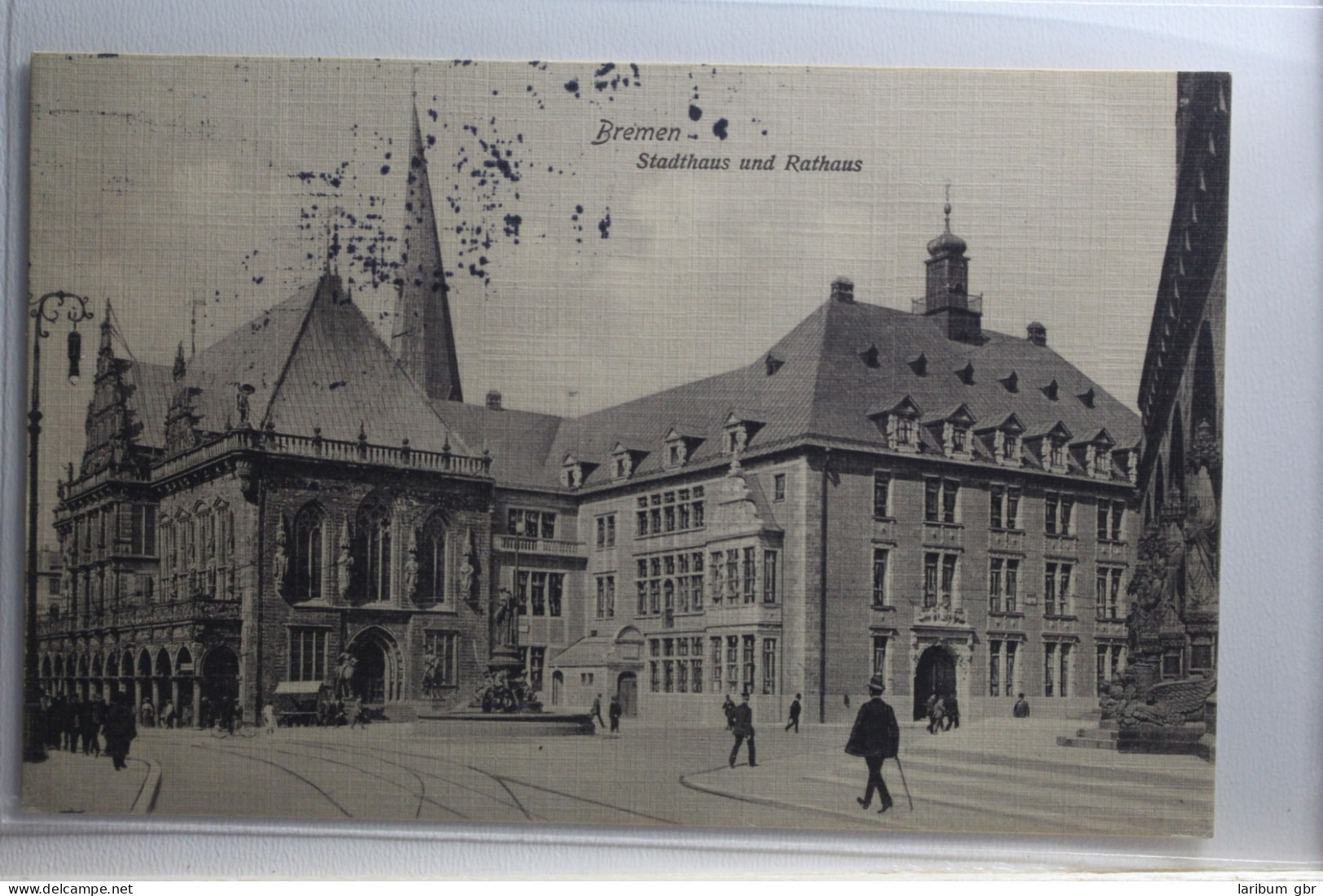 AK Bremen Stadthausund Rathaus 1912 Gebraucht #PI030 - Sonstige & Ohne Zuordnung