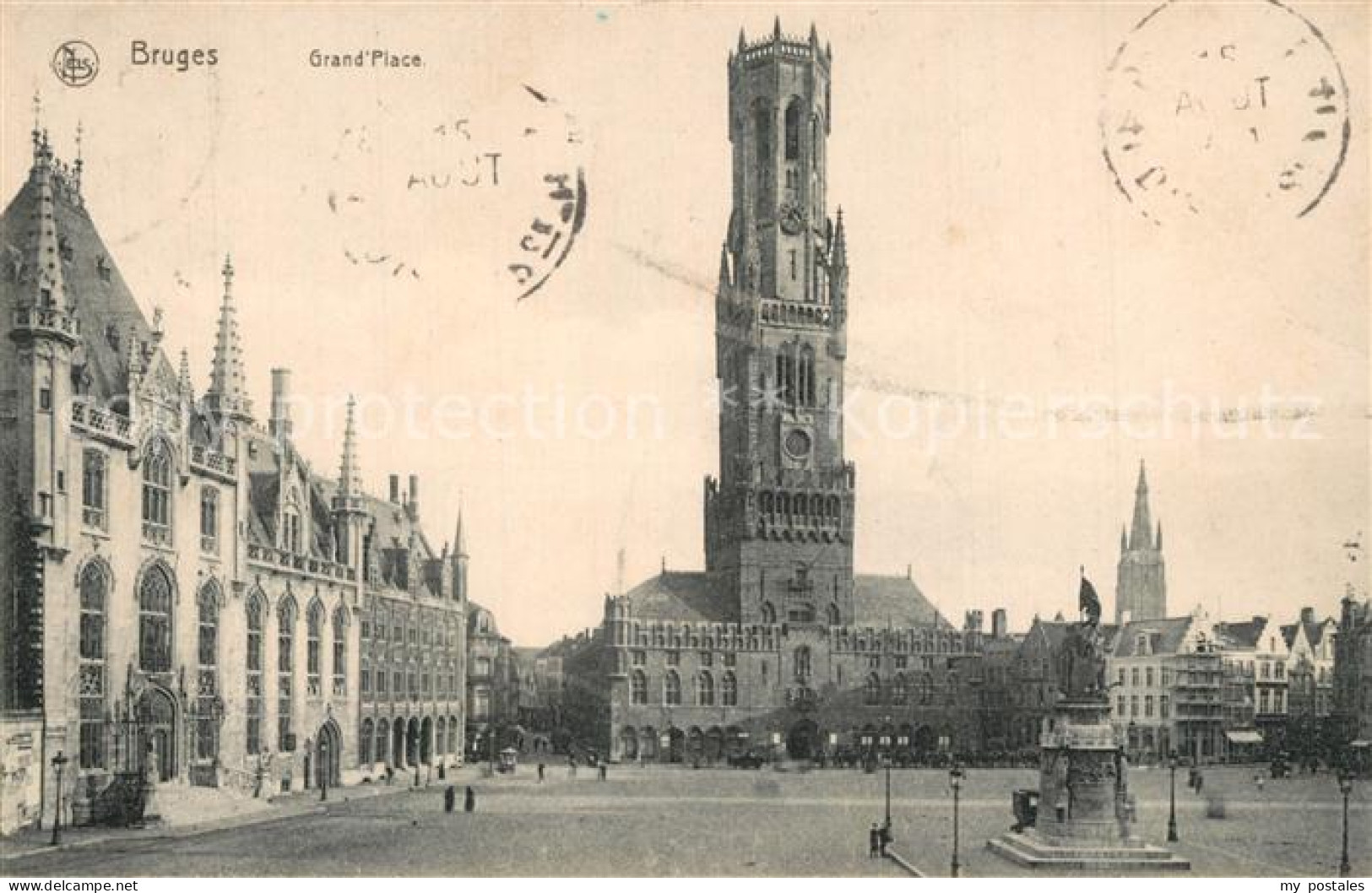 73513712 Bruges Flandre Grand  Place Monument  Bruges Flandre - Andere & Zonder Classificatie