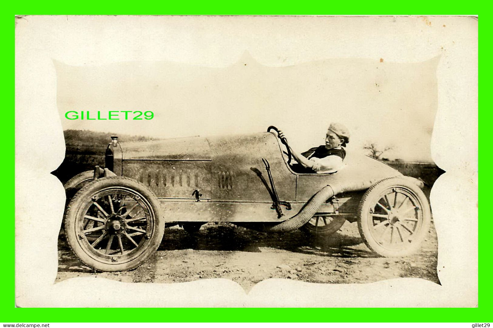 SPORT AUTOMOBILE - 10.5 LITRES V12 DELAGE 1910 - CARTE PHOTO - - Grand Prix / F1