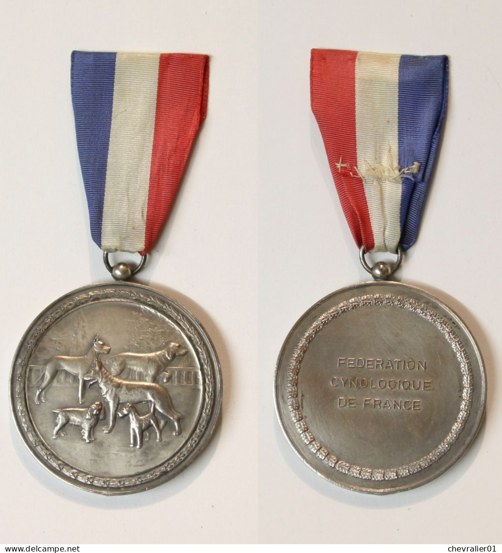 Médaille De Table_Fédération Cynologique De France - Professionals / Firms