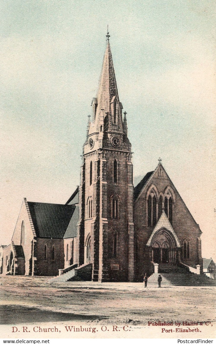 Winburg D.R. Church South African Antique Postcard - Ohne Zuordnung