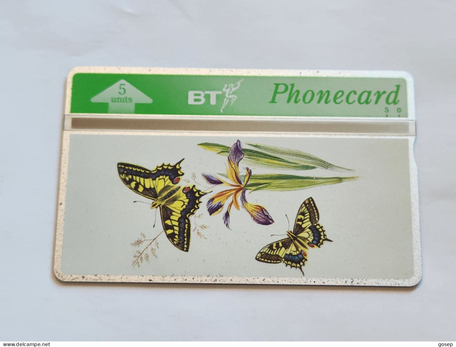 United Kingdom-(BTG-461)-Butterflies  & Flowers-(2)-(392)(5units)(430A09598)(tirage-5.001)-price Cataloge-25.00£-mint - BT Allgemeine