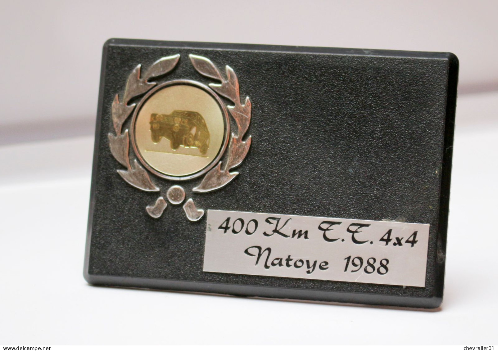 Plaque De Rallye_03_Trophée_Natoye 1988 - Other & Unclassified