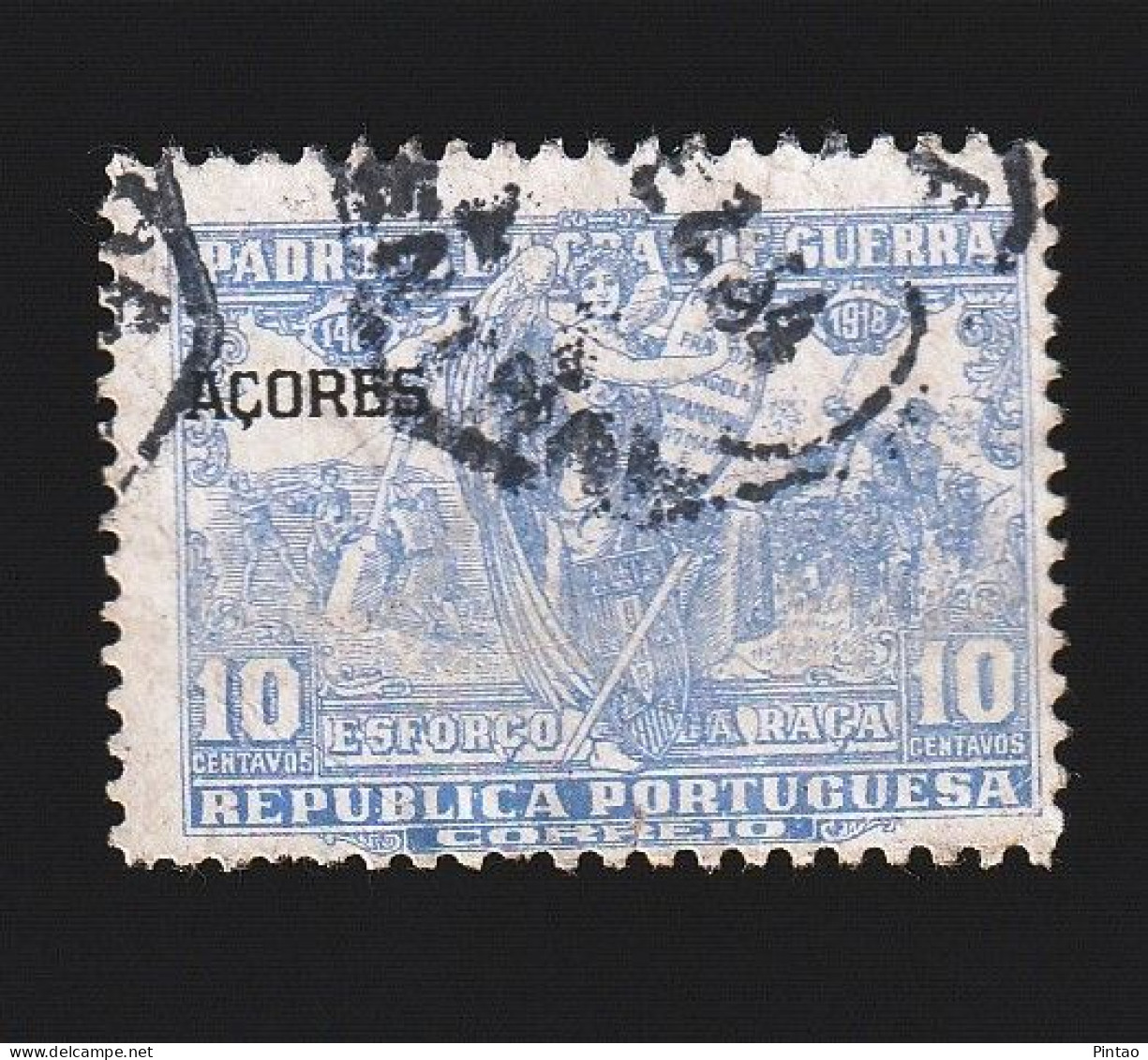 ACR0636- AÇORES 1915_ 24 IMP. POSTAL E TELEGRÁFICO Nº 11- USD - Azores