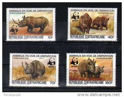 Central African Republic - 1983 Rhinoceros MNH__(TH-6016) - Zentralafrik. Republik