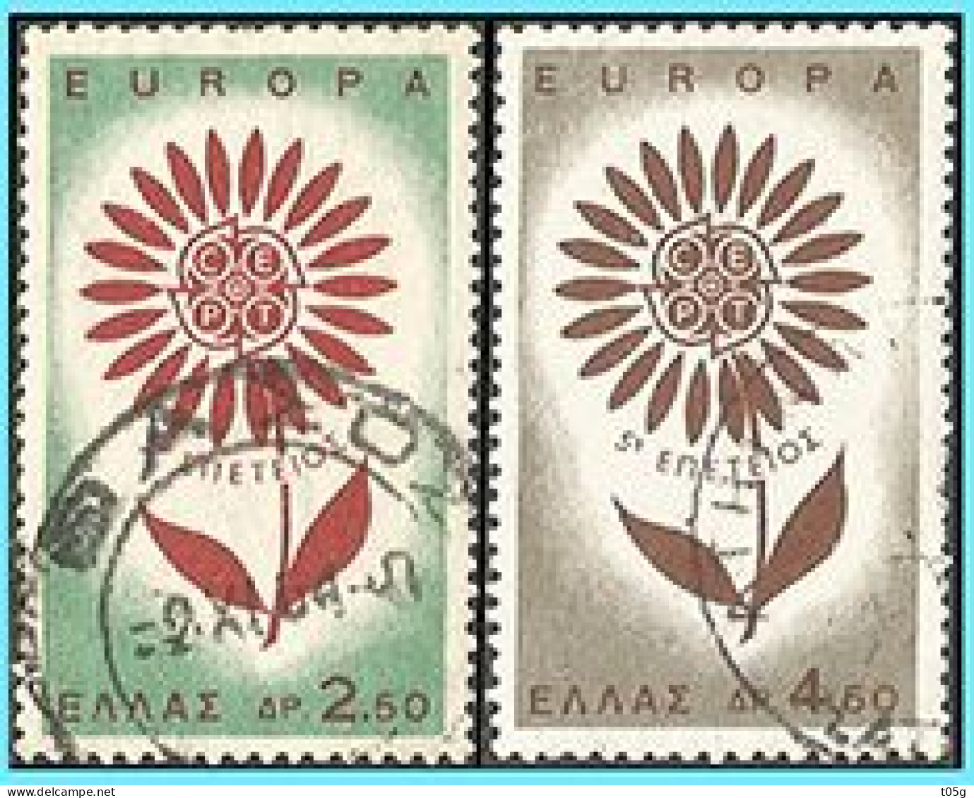 GREECE-GRECE - HELLAS 1964: Compl.set Used. - Used Stamps