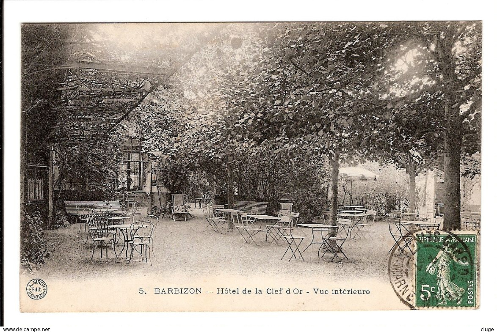 77 - BARBIZON - Hôtel Restaurant  La Clef D ' Or - Barbizon