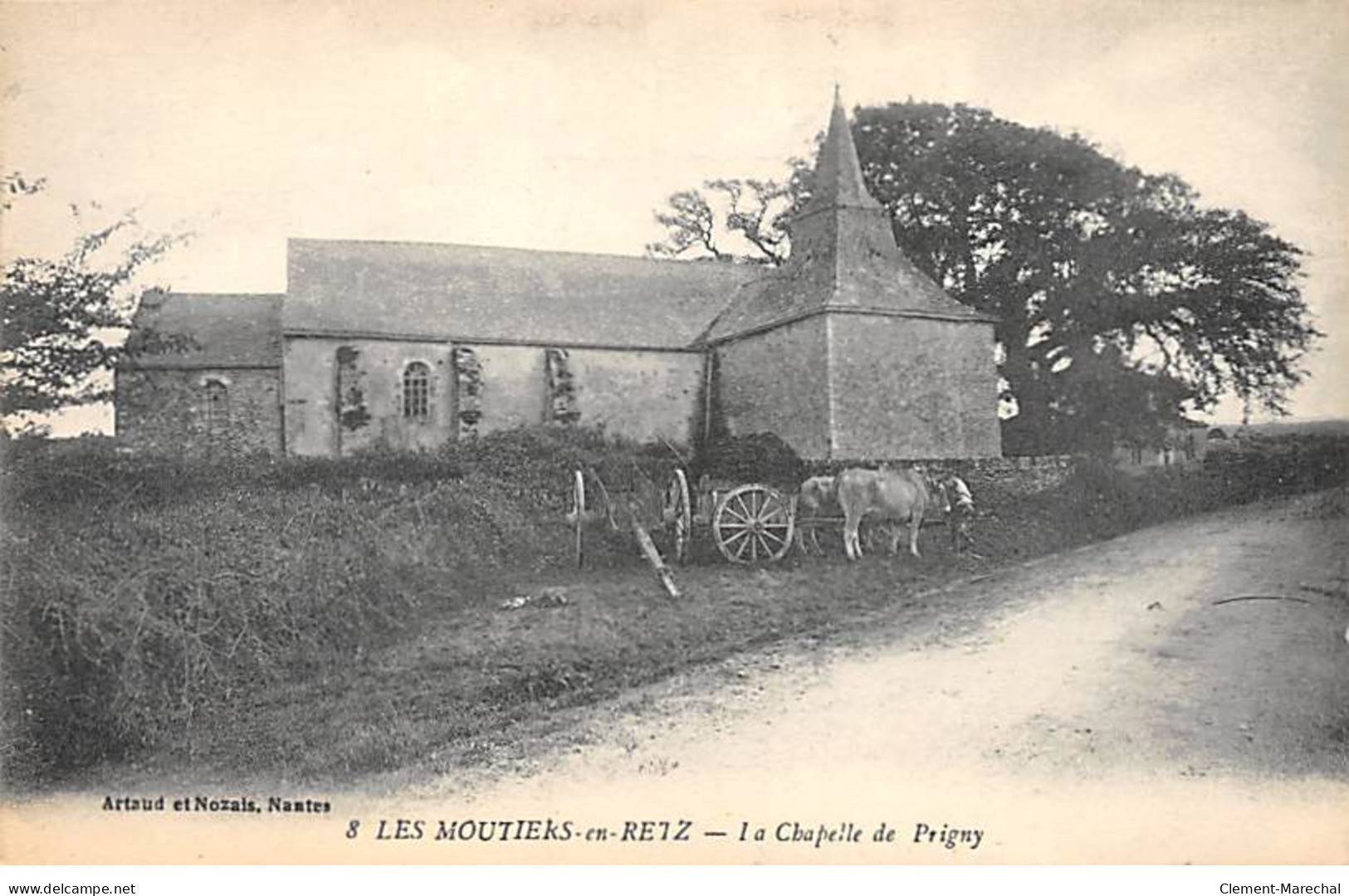 LES MOUTIERS EN RETZ - La Chapelle De Prigny - Très Bon état - Les Moutiers-en-Retz