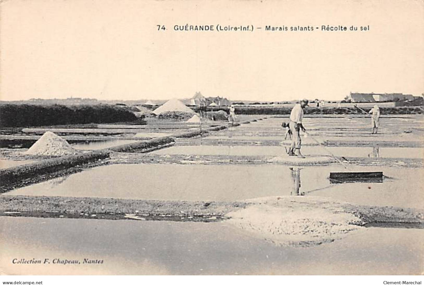 GUERANDE - Marais Salants - Récolte Du Sel - Très Bon état - Guérande