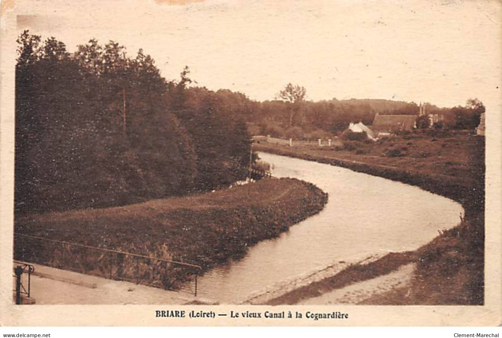 BRIARE - Le Vieux Canal à La Cognardière - Très Bon état - Briare