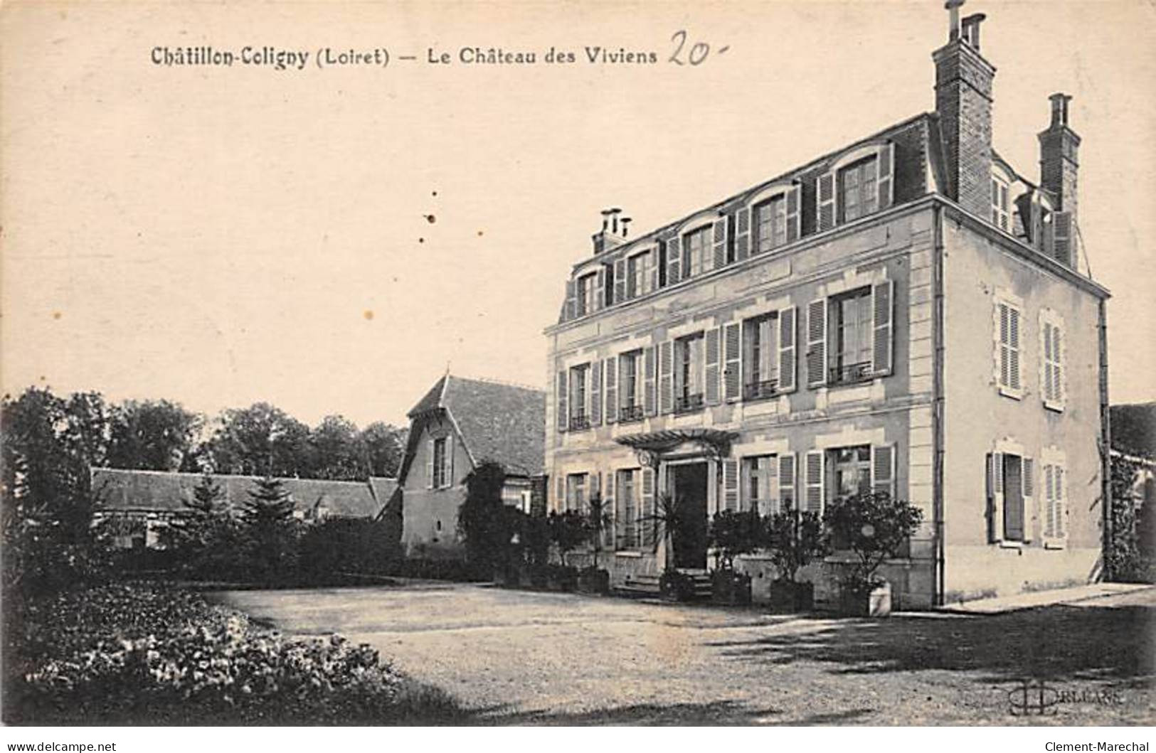 CHATILLON COLIGNY - Le Château Des Viviens - Très Bon état - Chatillon Coligny