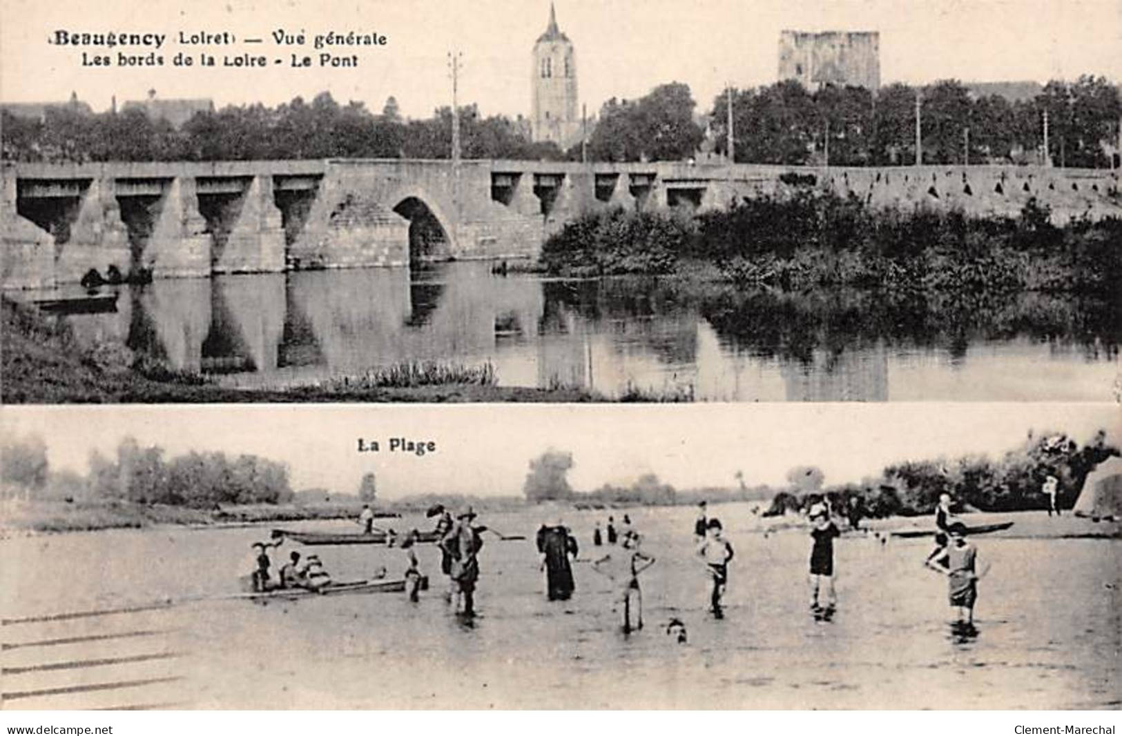 BEAUGENCY - Vue Générale - Le Pont - Très Bon état - Beaugency