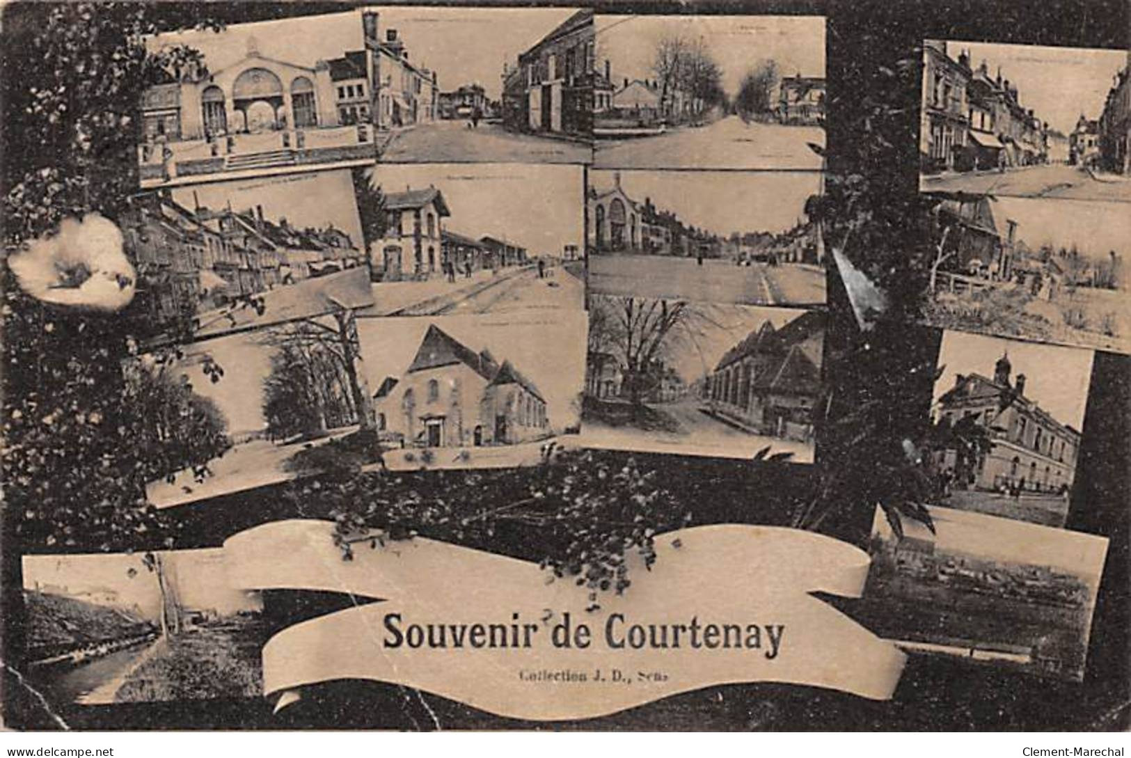 Souvenir De COURTENAY - état - Courtenay