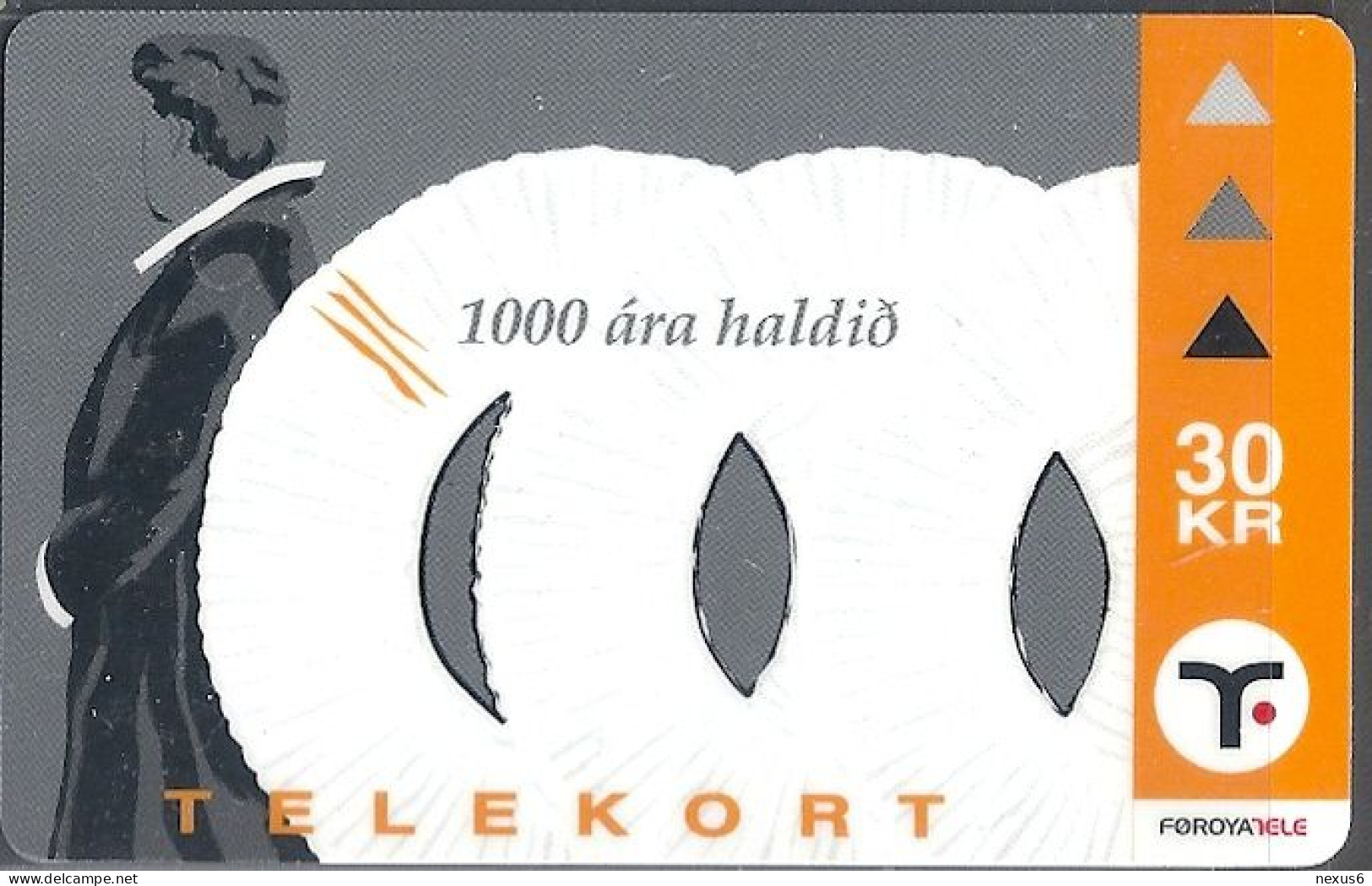 Faroe - Christianity 1000 Years Pair Of 2, 2.000ex, Mint With Folder - Islas Faroe