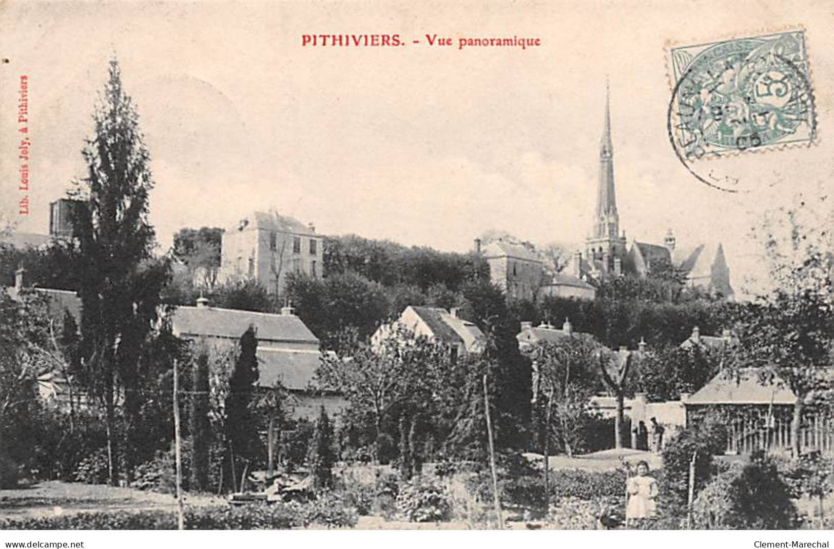 PITHIVIERS - Vue Panoramique - état - Pithiviers