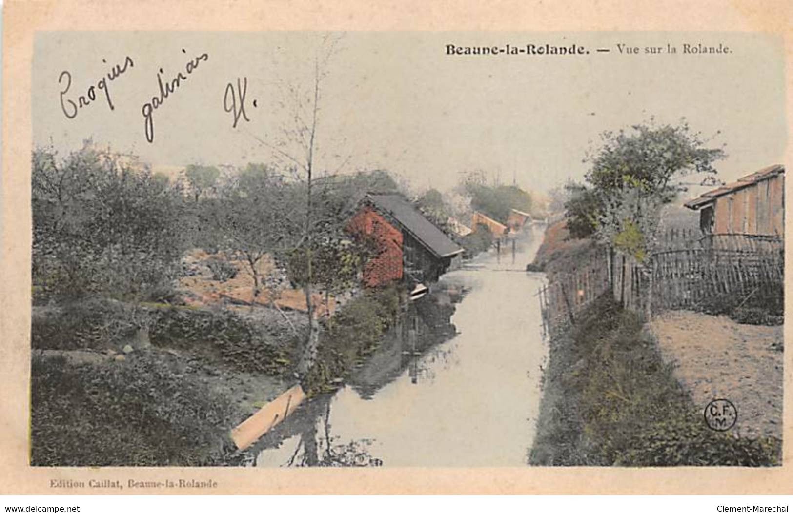 BEAUNE LA ROLANDE - Vue Sur La Rolande - Très Bon état - Beaune-la-Rolande