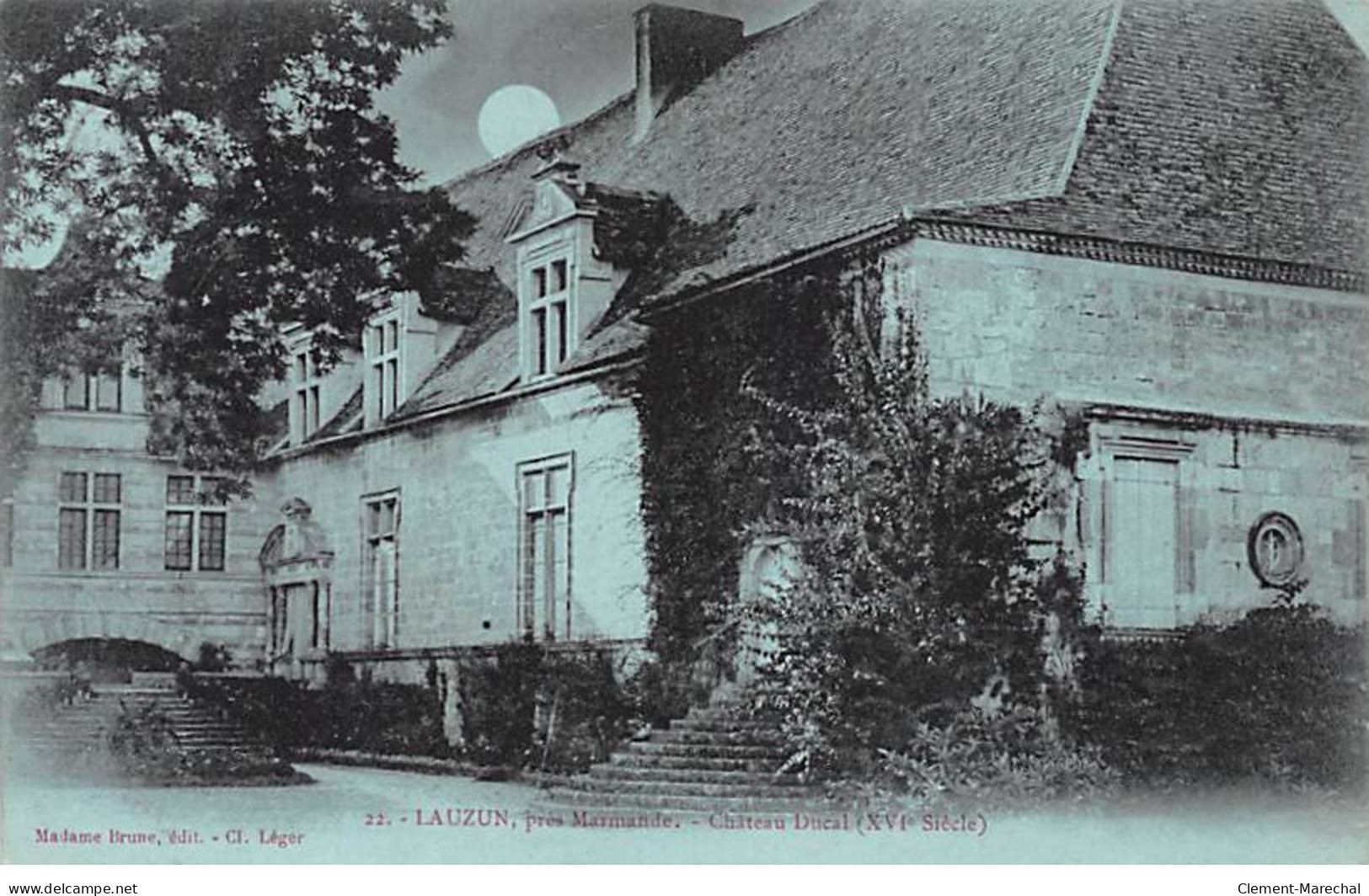 LAUZUN Près Marmande - Château Ducal - Très Bon état - Altri & Non Classificati