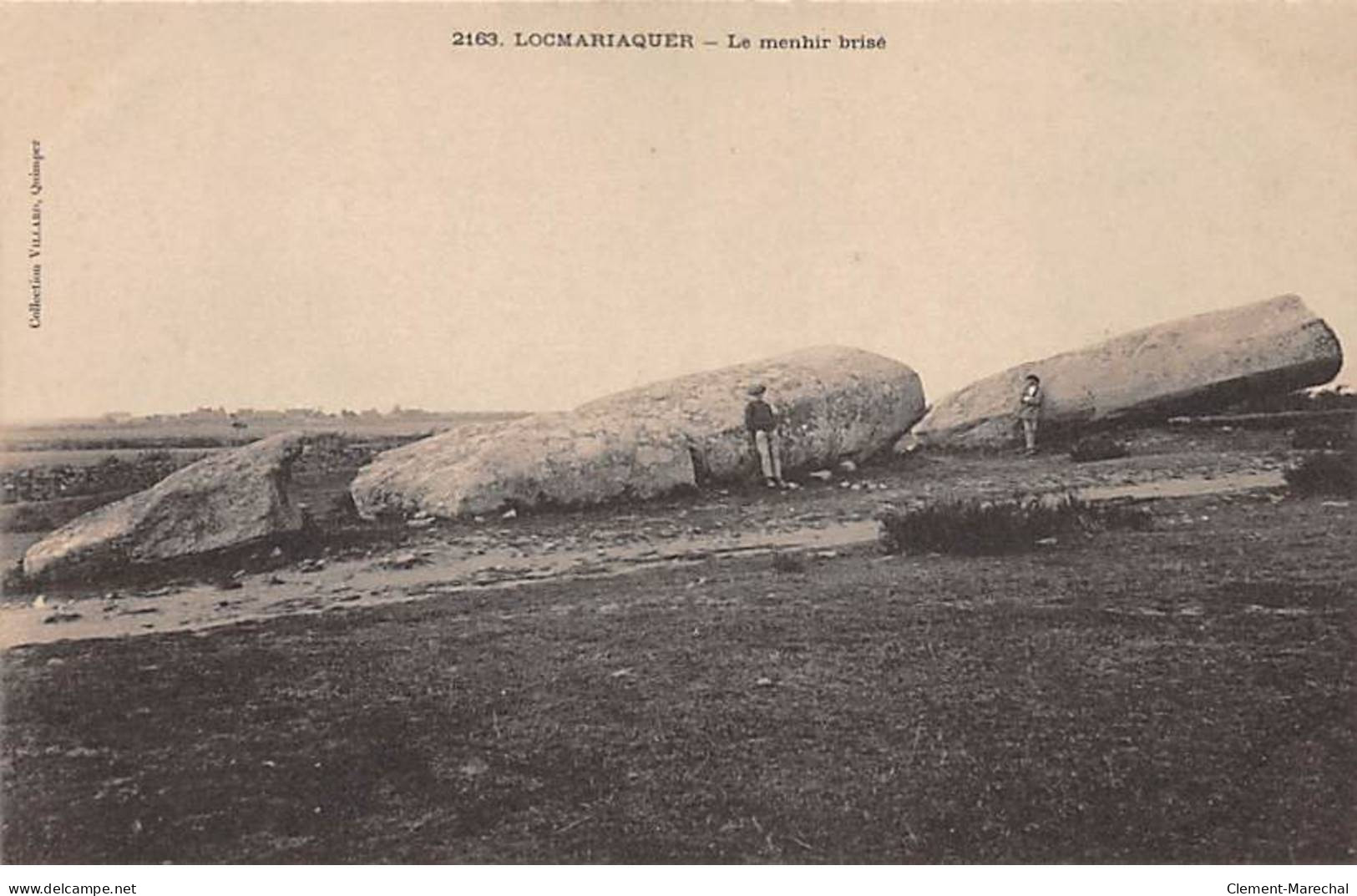 LOCMARIAQUER - Le Menhir Brisé - Très Bon état - Locmariaquer