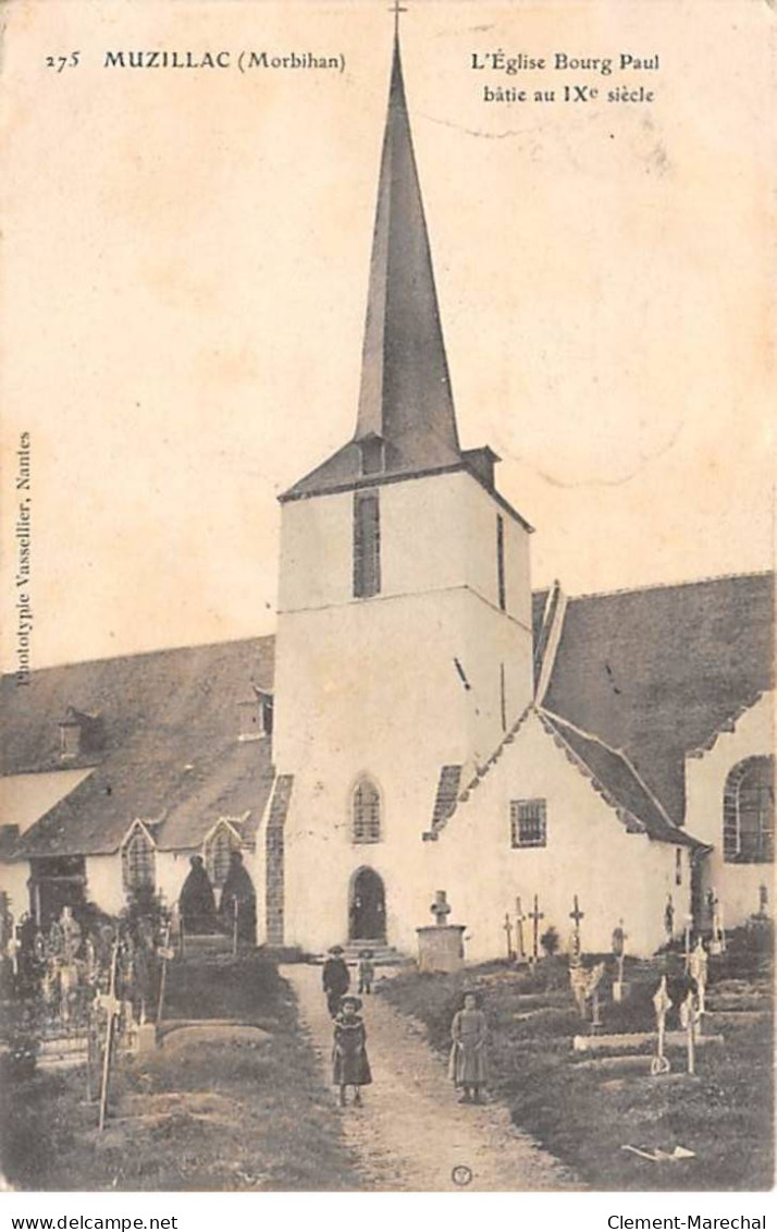 MUZILLAC - L'Eglise Bourg Paul - état - Muzillac